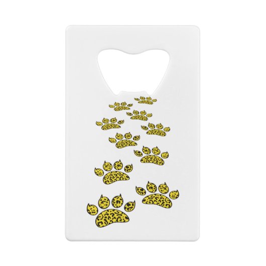 Empreinte de patte léopard (Dos)