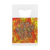 Empreinte de patte Mosaic Art Dog (Dos)