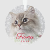 Empreinte de patte photo pour animaux de compagnie (dos)