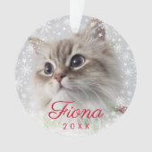 Empreinte de patte photo pour animaux de compagnie (devant)