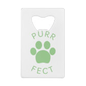 Empreinte de patte Pur Vert Parfait Chat (Dos)