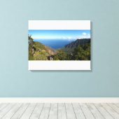 Empreinte de toile panoramique de la vallée de Kal (Insitu (Plancher de Bois))