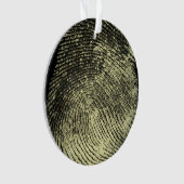 Empreinte digitale renversée de boucle (devant)