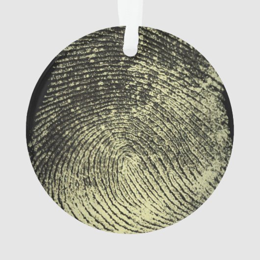 Empreinte digitale renversée de boucle (dos)