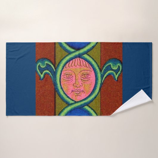 empreinte faciale du 16ème siècle trouvée (Serviette de bain)