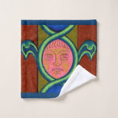empreinte faciale du 16ème siècle trouvée (Gant de toilette)