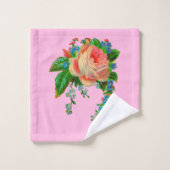 Empreinte florale victorienne (Gant de toilette)