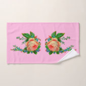 Empreinte florale victorienne (Serviette à main)
