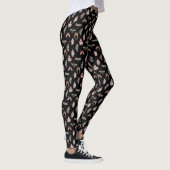 Empreinte naturelle sur Leggings noirs (Droite)