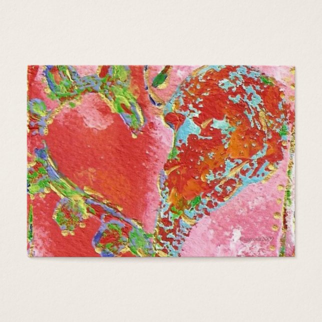 "empreinte numérique" coeur valentine (Devant)