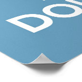 Empreinte ou affiche de Keep Calm and Love Dolphin (Coin)