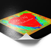 empreinte photo de red heart valentine (Coin)