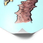 empreinte photo d'oiseau cèdre ciré (Coin)