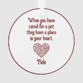 Empreinte Rouge Forme Cardiaque Remplie, Citation  (dos)