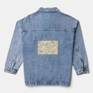 Empreinte Safari de faune féminine Denim Jacket