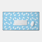 Empreintes bébé, Pied bébé, Marches, Bleu, Garçon (Clavier et souris)