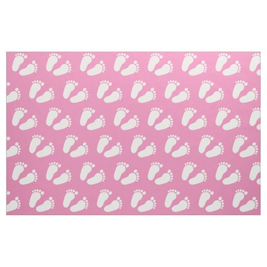 Empreintes bébé roses tissu motif do-it-yourself t (Fat Quarter)