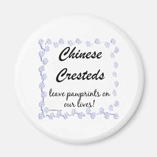 Empreintes chinoises - Aimant (Devant)