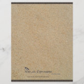 Empreintes dans le menu Mariage Sable (Dos)