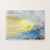 Empreintes dans le puzzle du sable (Horizontal)