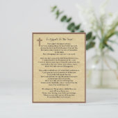 Empreintes Dans Les Cartes De Prière De Sable (Debout devant)