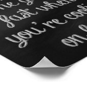 Empreintes d'art craie de cuisine, Tableau noir (Coin)