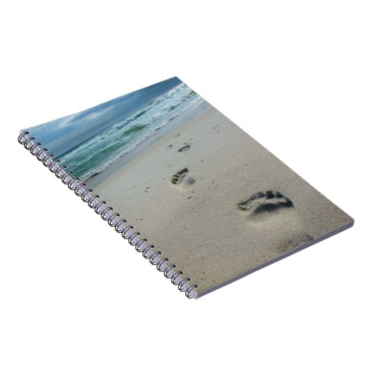 Empreintes de pas dans le carnet de sable (Côté Droit)