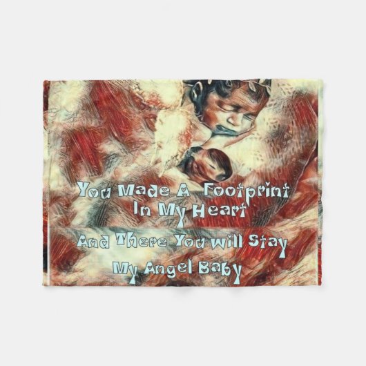 Empreintes de pas dans ma couverture d'ouatine de (Devant (Horizontal))