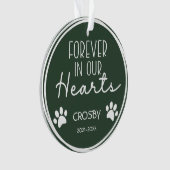 Empreintes de Pattes À Tout Jamais dans Nos Cœurs (devant)