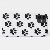 Empreintes de pattes de chat iPhone 5 Coque (Dos (Horizontal))