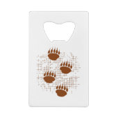 Empreintes de pattes De Cub Ours Sur Arrière - pla (Dos)