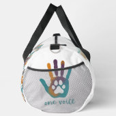 Empreintes de pattes du Michigan et sac à double v (Droite)