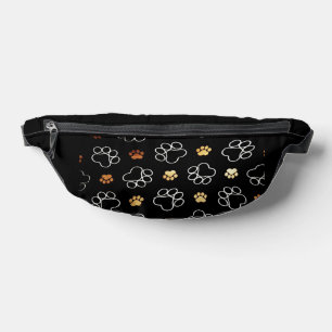 Empreintes de pattes noirs
