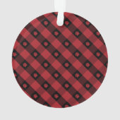 Empreintes de pattes rouges photo pour animaux dom (dos)