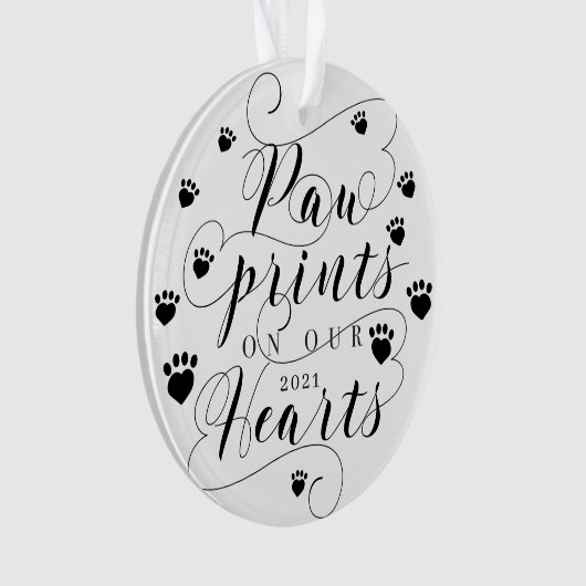Empreintes de pattes sur nos coeurs Script Pet Pho (devant)