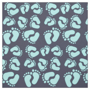 Empreintes de pieds Bébé Pieds Tissu