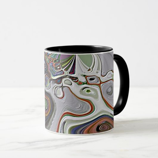 "Empreintes digitales" Mug combo (Devant droit)