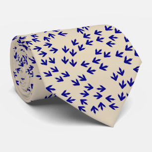 Empreintes Dinosaures cravate pour hommes