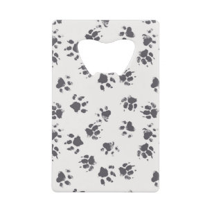 Empreintes Paw : Chien Monochrome Sans Seamless.