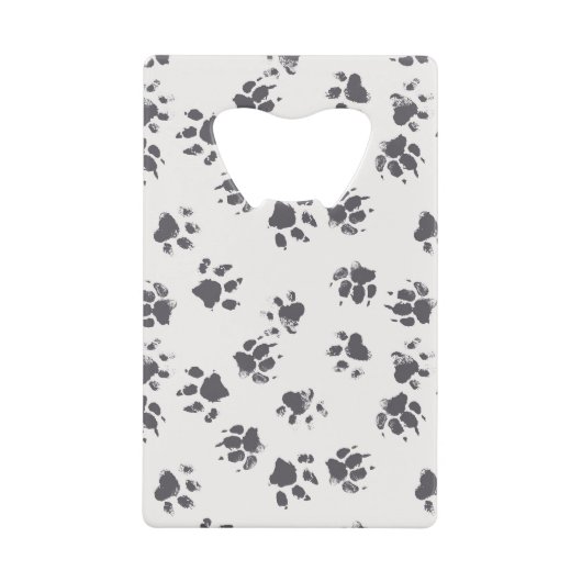 Empreintes Paw : Chien Monochrome Sans Seamless. (Devant)