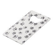 Empreintes Paw : Chien Monochrome Sans Seamless. (Dos Angle)