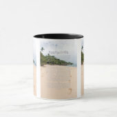 Empreintes Poème 2A Mug à deux tons (Centre)