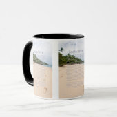 Empreintes Poème 2A Mug à deux tons (Devant gauche)