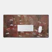 Empreintes, un abstrait d'impression de gel (Clavier et souris)
