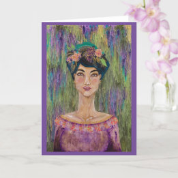 Empress Amethyst Asian Noblewoman Queen Kaart