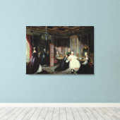 Empress Catherine the Great die een Canvas Afdruk (Insitu (Houten vloer))