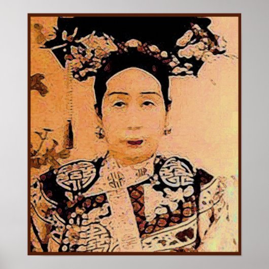 Empress dowager van China Poster (Voorkant)
