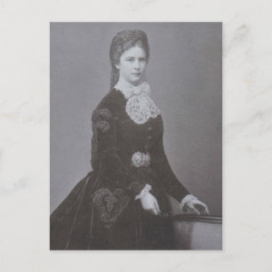 Empress Elisabeth of Austria - Sissi - Sisi, 1870 Briefkaart