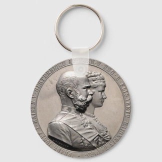 Empress Elisabeth van Austria Sissi & Emperor Coin Sleutelhanger