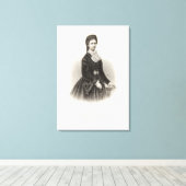 Empress Elisabeth van Oostenrijk Canvas Afdruk (Insitu (Houten vloer))